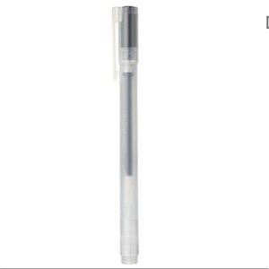 NWT MUJI - 0.5mm Black Smooth Gel Ink Ballpoint Cap Pen